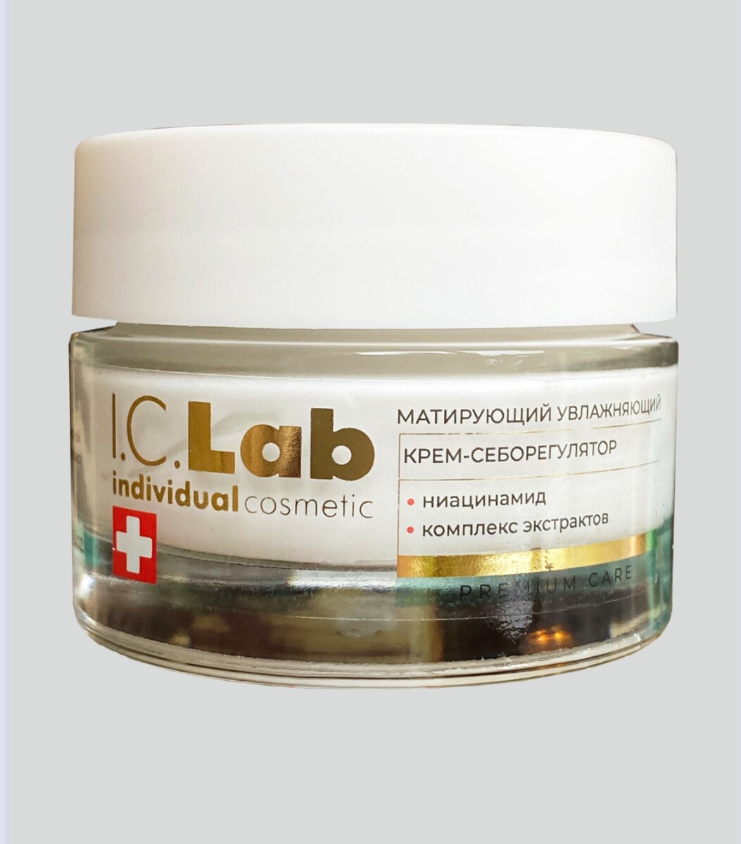 Матирующий увлажняющий крем-себорегулятор с ниацинамидом